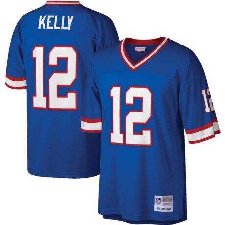 Jim Kelly Buffalo Bills Mitchell & Ness Legacy Replica Jersey - - Front View