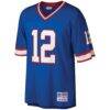 Jim Kelly Buffalo Bills Mitchell & Ness Legacy Replica Jersey - - Side View