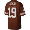 Bernie Kosar Cleveland Browns Mitchell & Ness Legacy Replica Jersey - Brown - Detail View