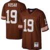 Bernie Kosar Cleveland Browns Mitchell & Ness Legacy Replica Jersey - Brown - Front View