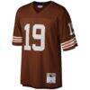 Bernie Kosar Cleveland Browns Mitchell & Ness Legacy Replica Jersey - Brown - Side View