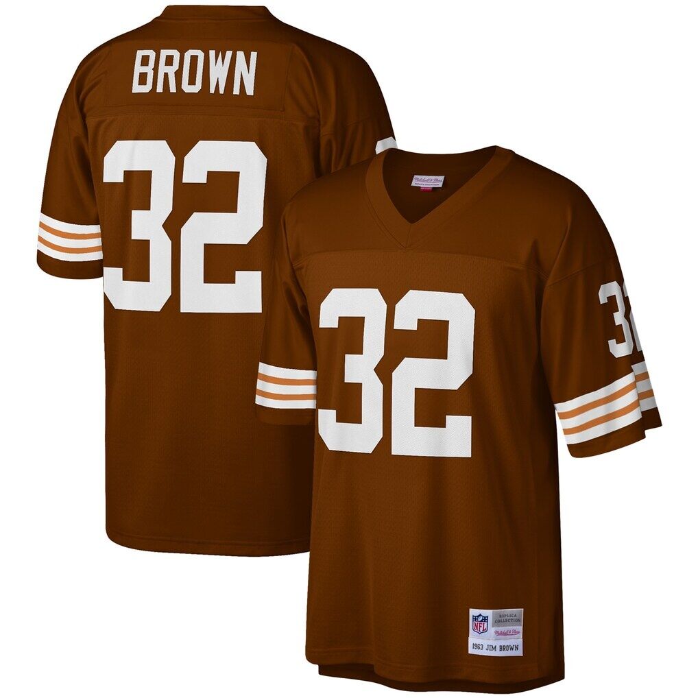 Jim Brown Cleveland Browns Mitchell & Ness Legacy Replica Jersey