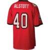 Mike Alstott Tampa Bay Buccaneers Mitchell & Ness Legacy Replica Jersey - Red - Detail View