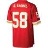 Derrick Thomas Kansas City Chiefs Mitchell & Ness Legacy Replica Jersey - Red - Detail View