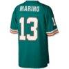 Dan Marino Miami Dolphins Mitchell & Ness Legacy Replica Jersey - - Detail View