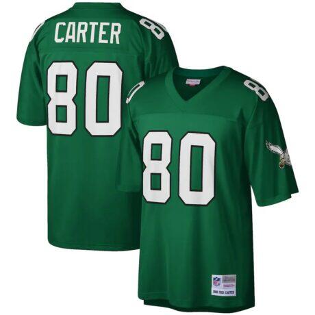 Cris Carter Philadelphia Eagles Mitchell & Ness Legacy Replica Jersey - - Front View
