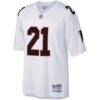 Deion Sanders Atlanta Falcons Mitchell & Ness Legacy Replica Jersey - White - Side View