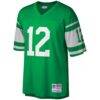Joe Namath New York Jets Mitchell & Ness Legacy Replica Jersey - Kelly Green - Side View