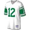 Joe Namath New York Jets Mitchell & Ness Legacy Replica Jersey - White - Side View
