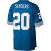 Barry Sanders Detroit Lions Mitchell & Ness Legacy Replica Jersey - Blue - Detail View
