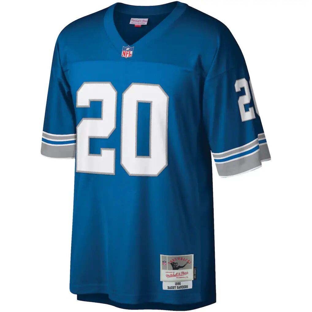 Barry Sanders Detroit Lions Mitchell & Ness Legacy Replica Jersey