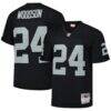 Charles Woodson Las Vegas Raiders Mitchell & Ness Legacy Replica Jersey - Black - Front View
