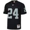 Charles Woodson Las Vegas Raiders Mitchell & Ness Legacy Replica Jersey - Black - Side View