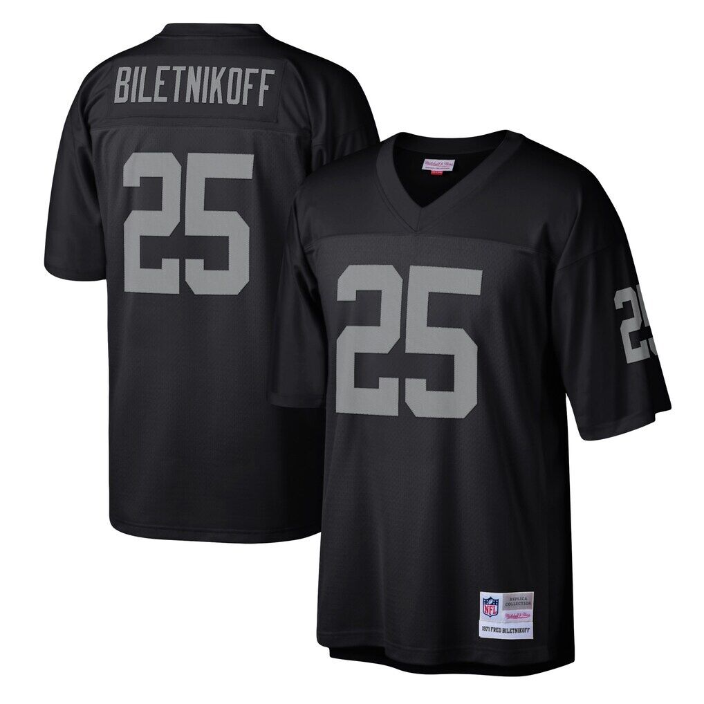 Fred Biletnikoff Las Vegas Raiders Mitchell & Ness Legacy Replica Jersey