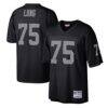 Howie Long Las Vegas Raiders Mitchell & Ness Legacy Replica Jersey - Black - Front View
