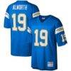 Lance Alworth Los Angeles Chargers Mitchell & Ness Legacy Replica Jersey - - Front View
