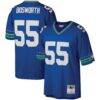 Brian Bosworth Seattle Seahawks Mitchell & Ness Legacy Replica Jersey - - Front View