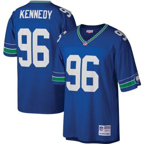 Cortez Kennedy Seattle Seahawks Mitchell & Ness Legacy Replica Jersey - - Front View