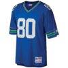 Steve Largent Seattle Seahawks Mitchell & Ness Legacy Replica Jersey - Royal - Side View