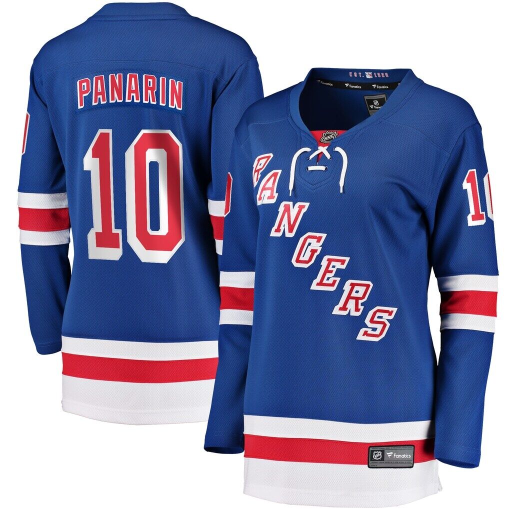 Artemi Panarin New York Rangers Fashion7 Women's Home Breakaway Player Jersey