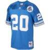 Barry Sanders Detroit Lions 1993 Mitchell & Ness Authentic Throwback Retired Player Jersey - Blue - Side View