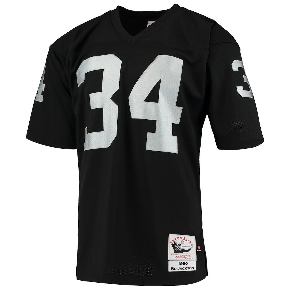 Bo Jackson Las Vegas Raiders 1990 Mitchell & Ness Authentic Throwback Retired Player Jersey