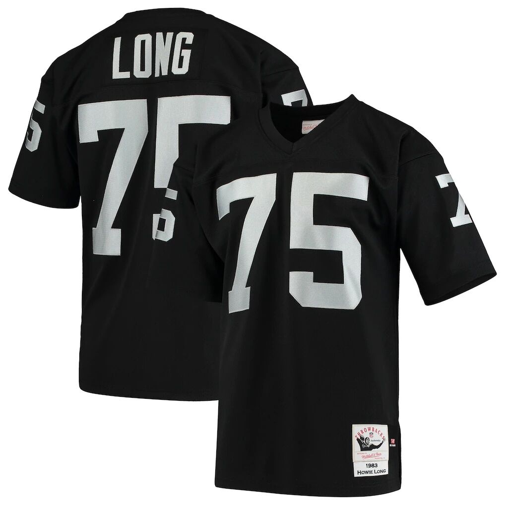 Howie Long Las Vegas Raiders 1983 Mitchell & Ness Authentic Throwback Retired Player Jersey