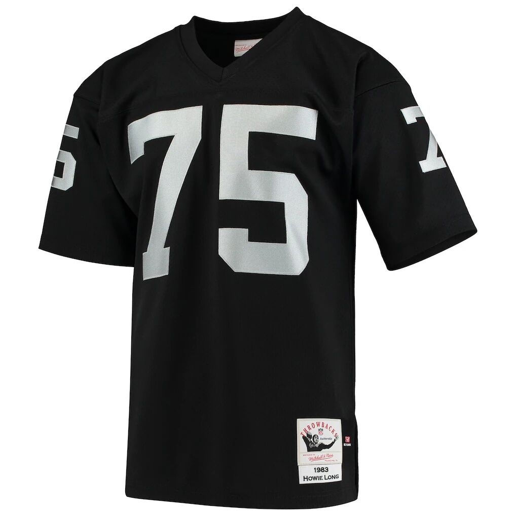 Howie Long Las Vegas Raiders 1983 Mitchell & Ness Authentic Throwback Retired Player Jersey
