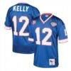 Jim Kelly Buffalo Bills 1994 Mitchell & Ness Authentic Throwback Retired Player Jersey - - Front View