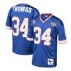 Thurman Thomas Buffalo Bills 1985 Mitchell & Ness Authentic Throwback Retired Player Jersey - - Front View