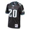 Brian Dawkins Philadelphia Eagles 2003 Mitchell & Ness Authentic Throwback Retired Player Jersey - Black - Front View