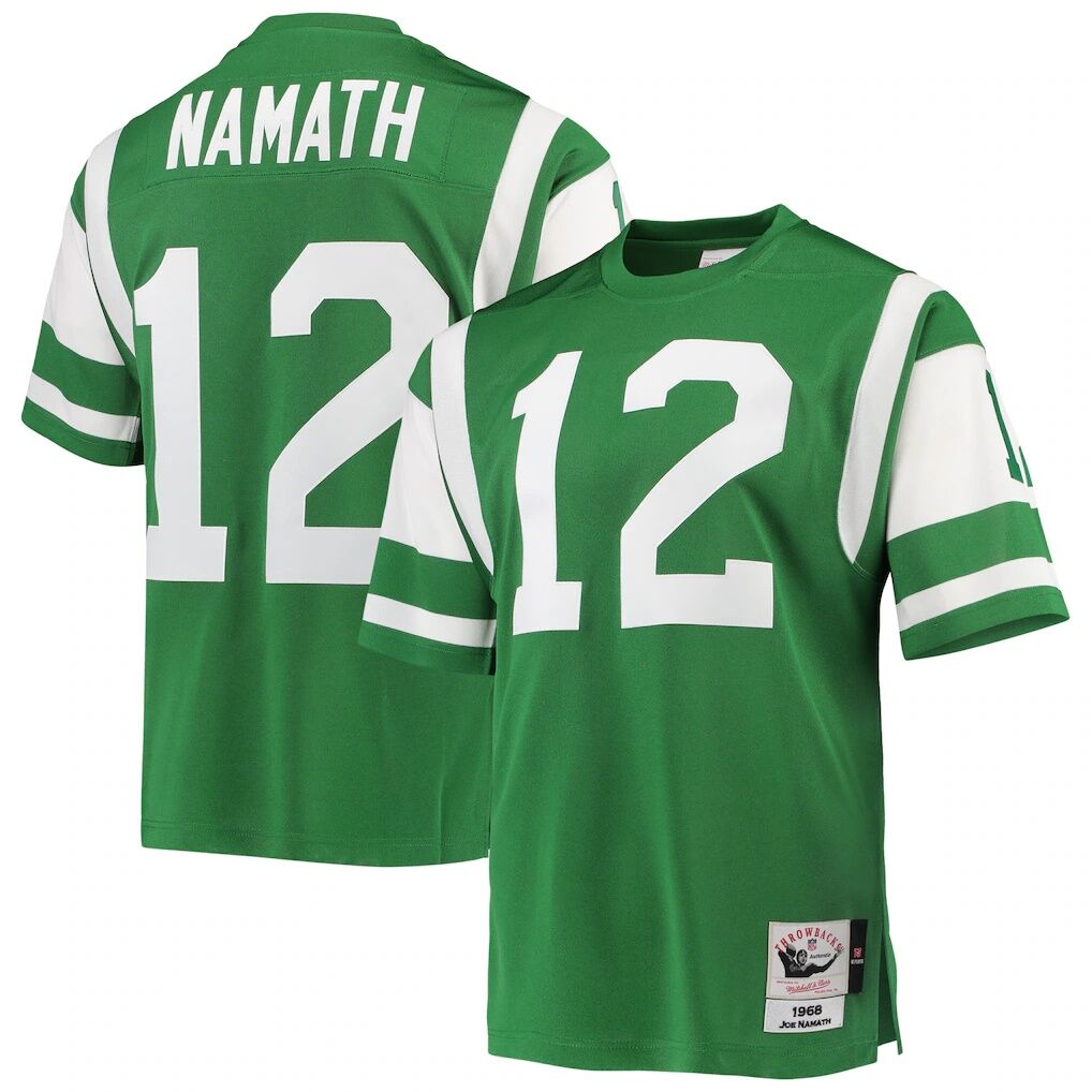 Joe Namath New York Jets 1968 Mitchell & Ness Authentic Throwback Retired Player Jersey