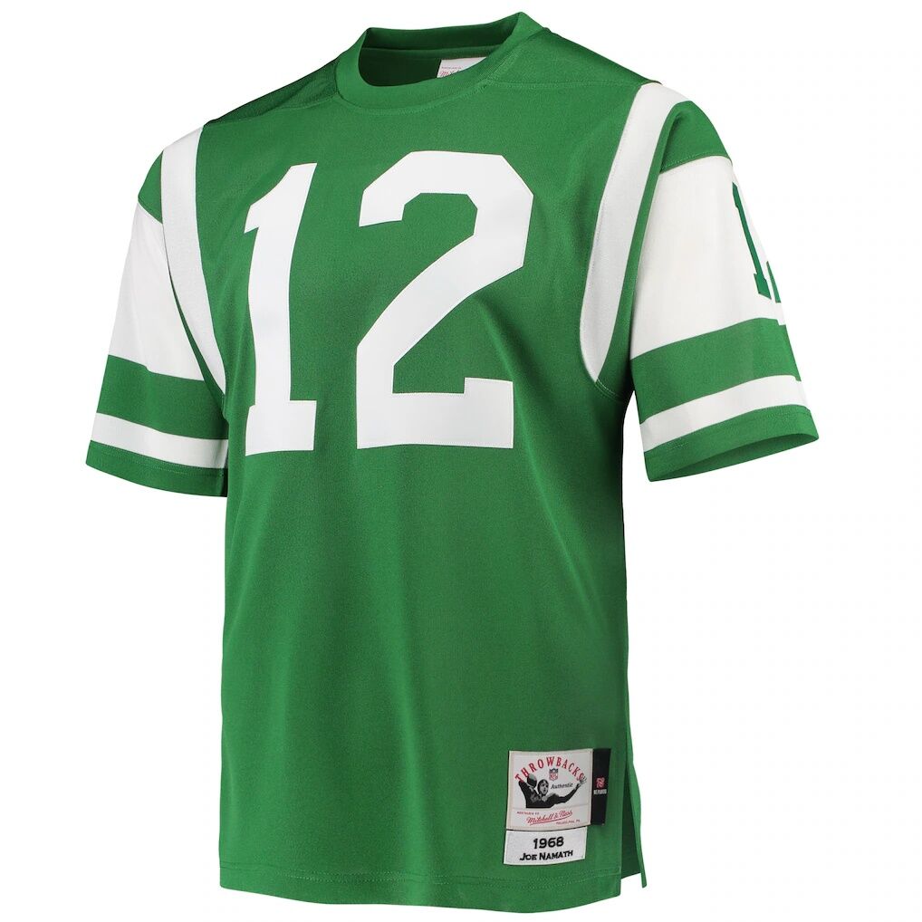 Joe Namath New York Jets 1968 Mitchell & Ness Authentic Throwback Retired Player Jersey