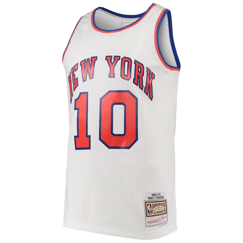 Walt Frazier New York Knicks Mitchell & Ness Hardwood Classics Swingman Jersey
