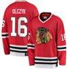 Eddie Olczyk Chicago Blackhawks Fashion7 Premier Breakaway Retired Player Jersey - Red - Front View