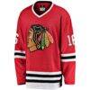 Eddie Olczyk Chicago Blackhawks Fashion7 Premier Breakaway Retired Player Jersey - Red - Side View