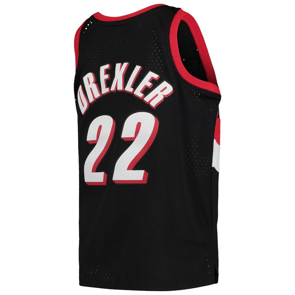 Clyde Drexler Portland Trail Blazers Mitchell & Ness Youth 1991/92 Hardwood Classics Swingman Jersey