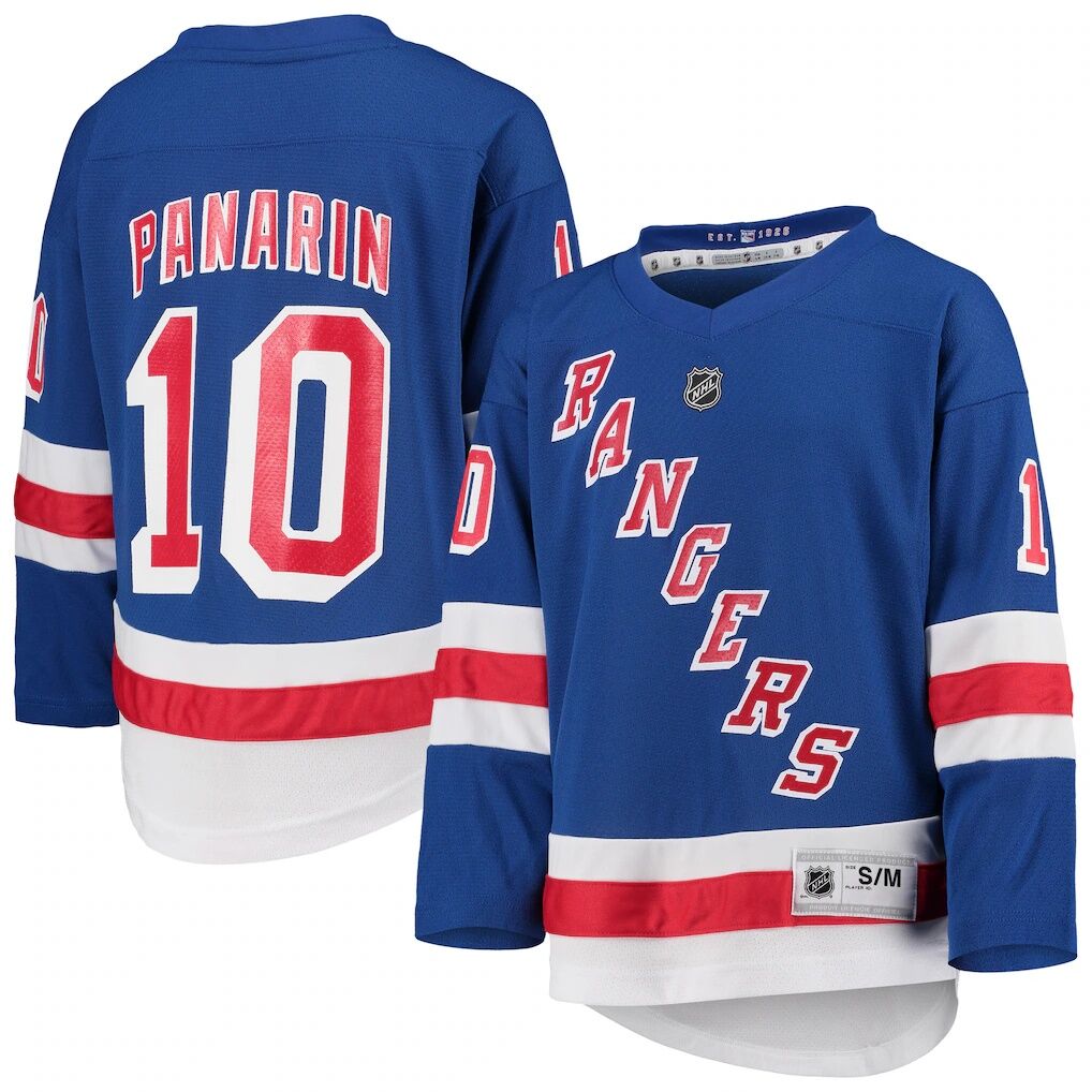 Artemi Panarin New York Rangers Youth Home Replica Player Jersey