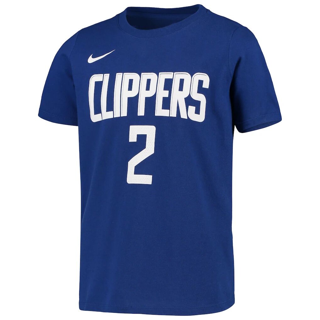 Kawhi Leonard LA Clippers Nike Youth Icon Edition Name & Number Performance T-Shirt