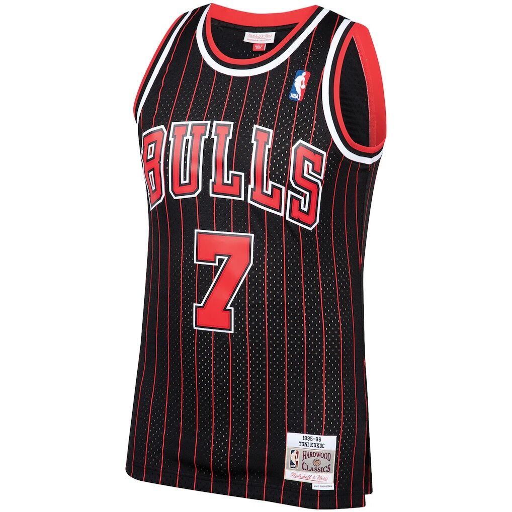 Toni Kukoc Chicago Bulls Mitchell & Ness 1995/96 Hardwood Classics Swingman Jersey