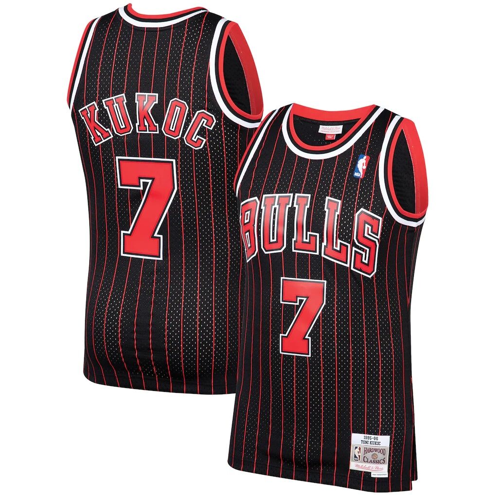 Toni Kukoc Chicago Bulls Mitchell & Ness 1995/96 Hardwood Classics Swingman Jersey