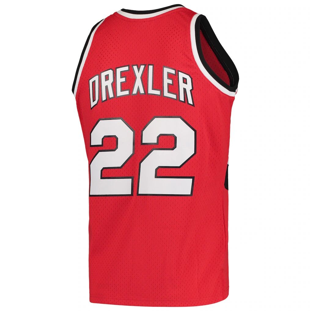 Clyde Drexler Portland Trail Blazers Mitchell & Ness 1983/84 Hardwood Classics Swingman Jersey