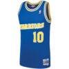 Tim Hardaway Golden State Warriors Mitchell & Ness 1990/91 Hardwood Classics Swingman Jersey - - Side View