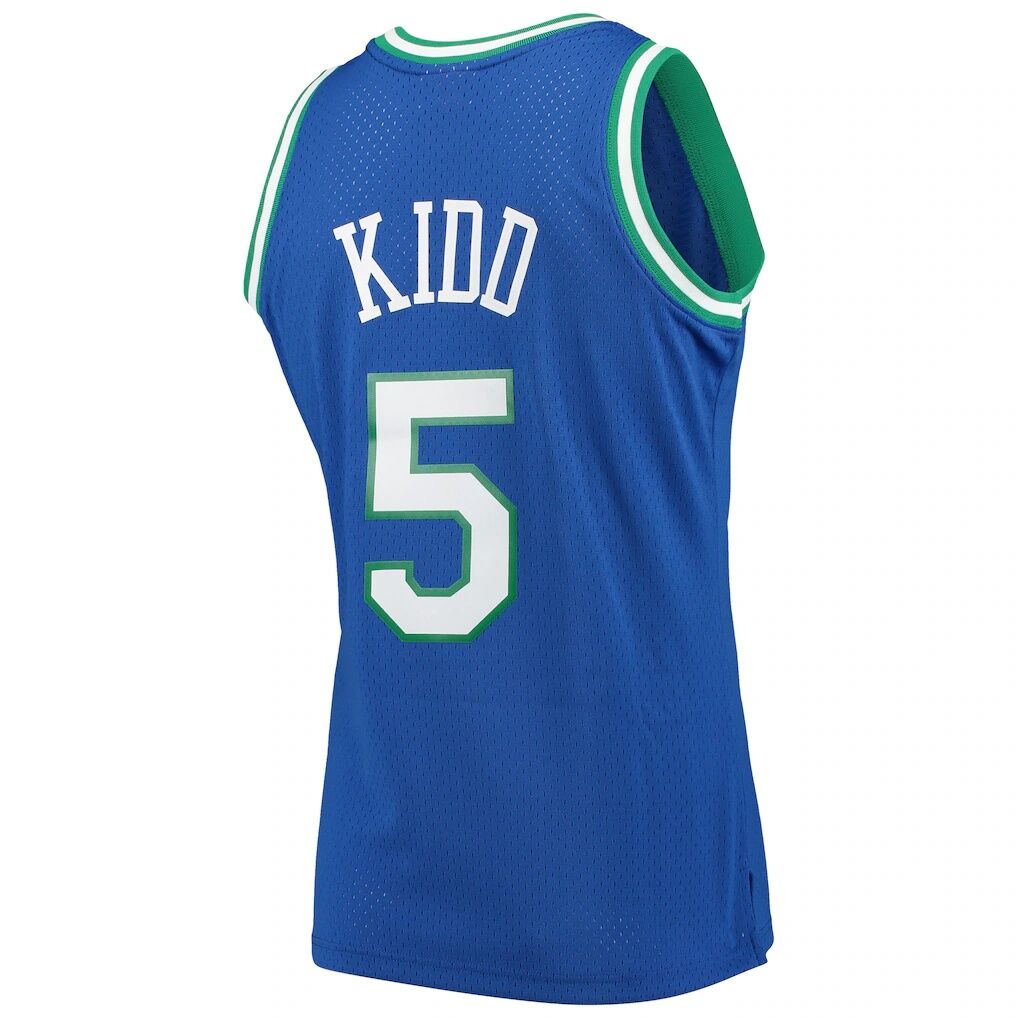 Jason Kidd Dallas Mavericks Mitchell & Ness 1994/95 Hardwood Classics Swingman Jersey