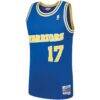 Chris Mullin Golden State Warriors Mitchell & Ness 1993/94 Hardwood Classics Swingman Jersey - - Side View