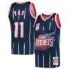Yao Ming Houston Rockets Mitchell & Ness 2002/03 Hardwood Classics Swingman Jersey - Navy - Front View