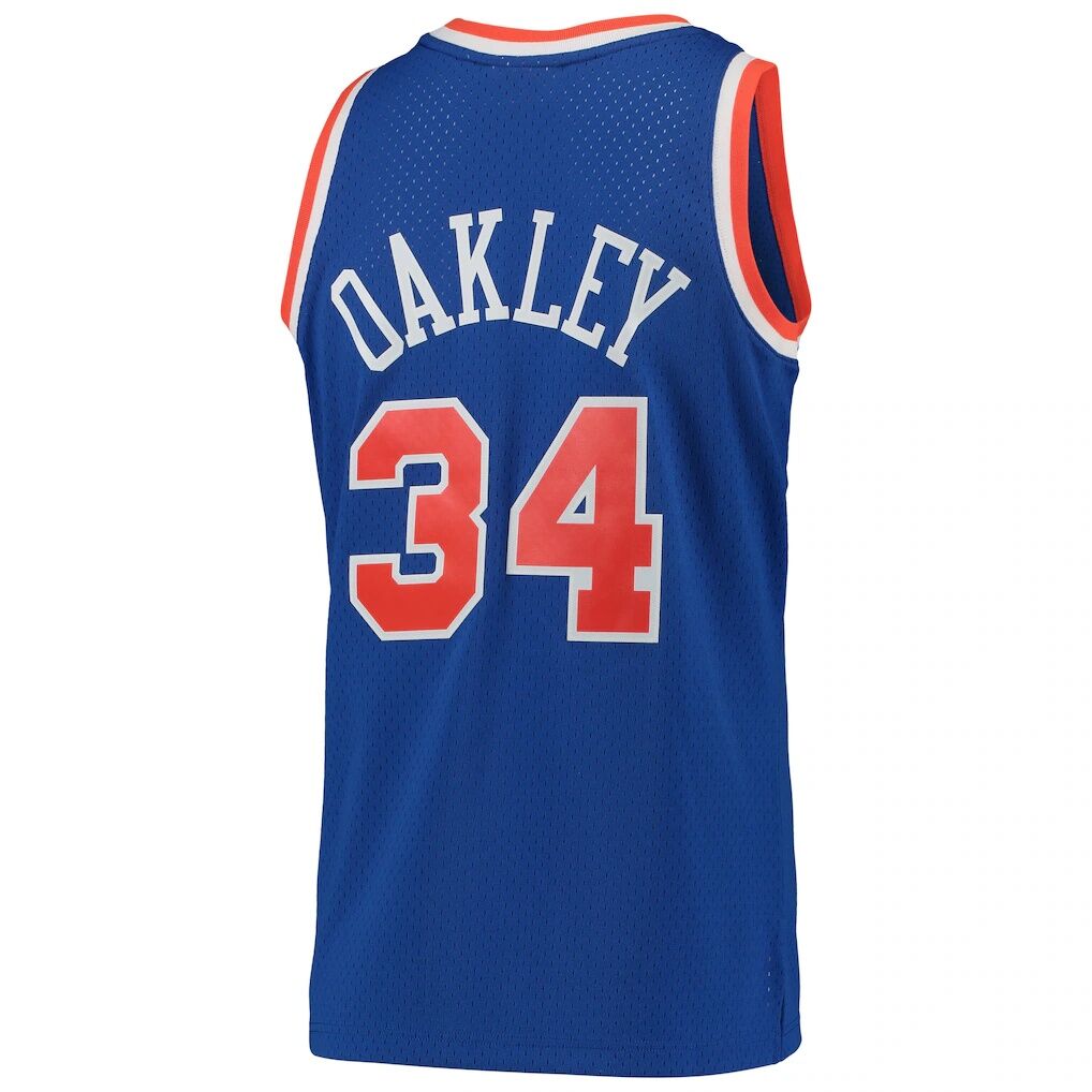 Charles Oakley New York Knicks Mitchell & Ness Hardwood Classics Swingman Jersey