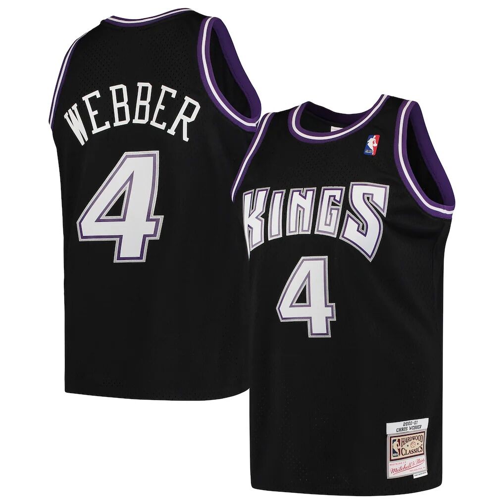 Chris Webber Sacramento Kings Mitchell & Ness 2000/01 Hardwood Classics Swingman Jersey