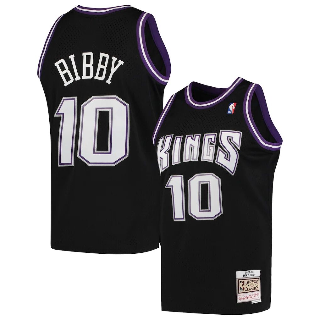 Mike Bibby Sacramento Kings Mitchell & Ness Hardwood Classics Swingman Jersey