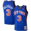 Stephon Marbury New York Knicks Mitchell & Ness Hardwood Classics Swingman Jersey - Blue - Front View